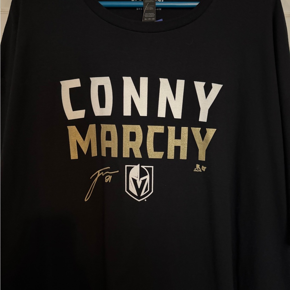 Vegas Golden Knights Black and Gold Short Sleeve Tee